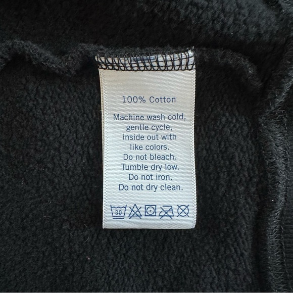 Clare V. Sweatshirt in Black with Marigold Embroidered ‘Le Weekend’ | XXL | EUC - Picture 8 of 10